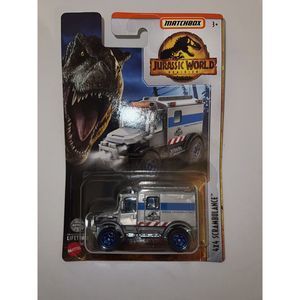 Mattel Matchbox Jurassic World Dominion Mobile Veterinary Unit 4x4 Scrambulance